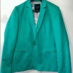 GUESS Men's Green Blazer